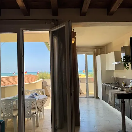 公寓 Perla Viareggina - Sul Mare Con Terrazzo